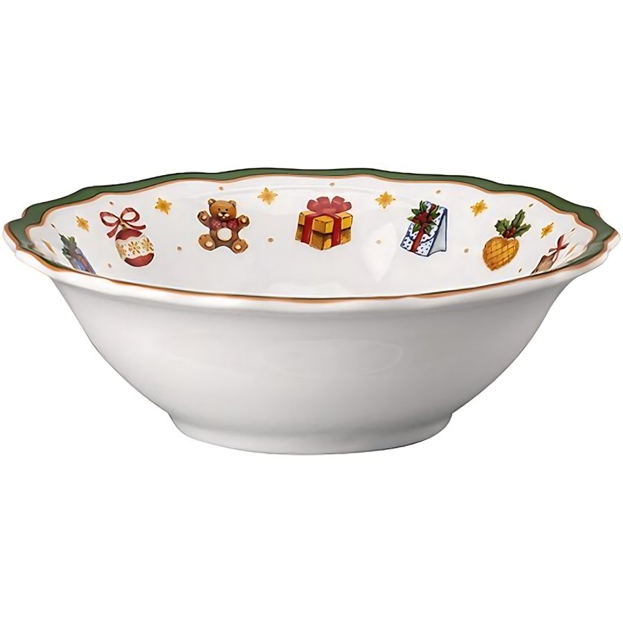Hutschenreuther Happy Wintertime Sk�l �12,9 cm, Hvid