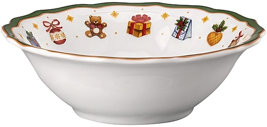 Hutschenreuther Happy Wintertime Sk�l �12,9 cm, Hvid