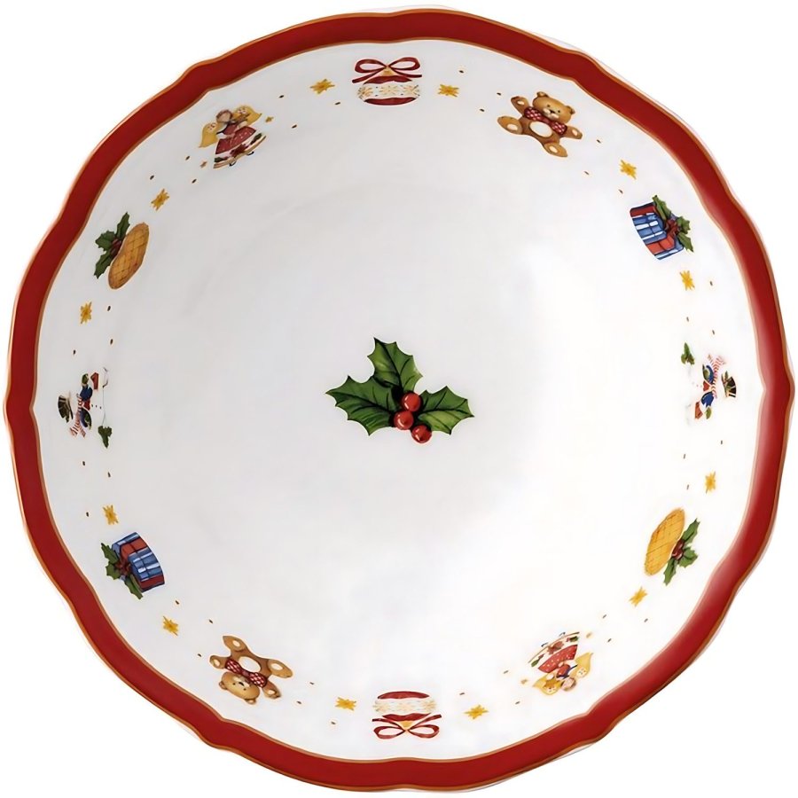 Hutschenreuther Happy Wintertime Sk�l �16,8 cm, Hvid