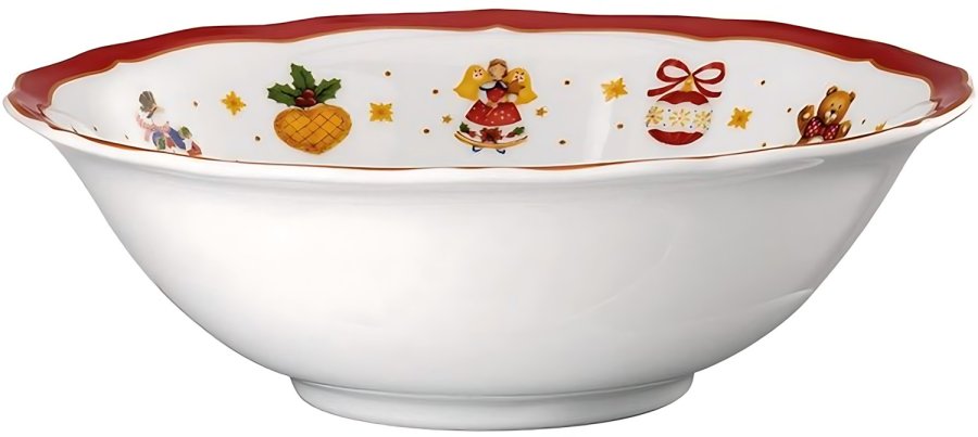 Hutschenreuther Happy Wintertime Sk�l �16,8 cm, Hvid
