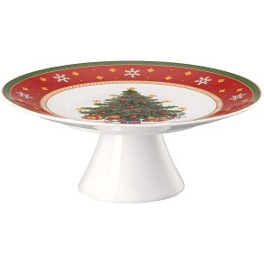 Hutschenreuther Happy Wintertime Fad p� Fod �21,6 cm, Hvid