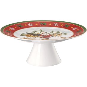 Hutschenreuther Happy Wintertime Fad p� Fod �27,7 cm, Hvid