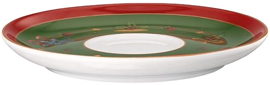 Hutschenreuther Happy Wintertime Espressounderkop 12,1 cm, Hvid