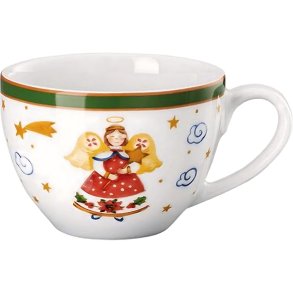 Hutschenreuther Happy Wintertime Espressokop 10 cl, Hvid