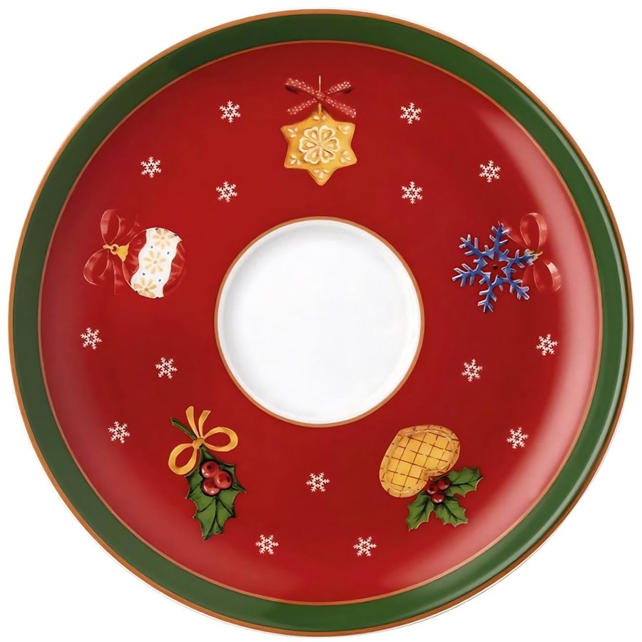 Hutschenreuther Happy Wintertime Underkop 16,4 cm, Hvid