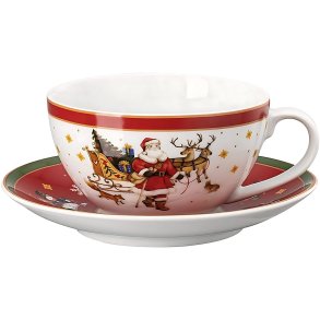 Hutschenreuther Happy Wintertime Kop m. Underkop 43 cl, Hvid