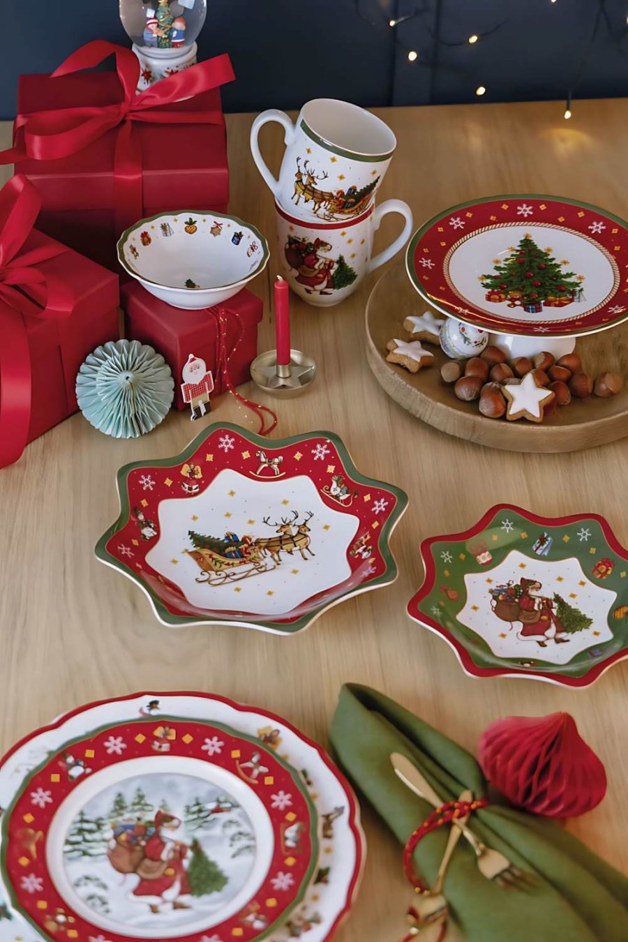Hutschenreuther Happy Wintertime Sk�l �25,3 cm, Hvid