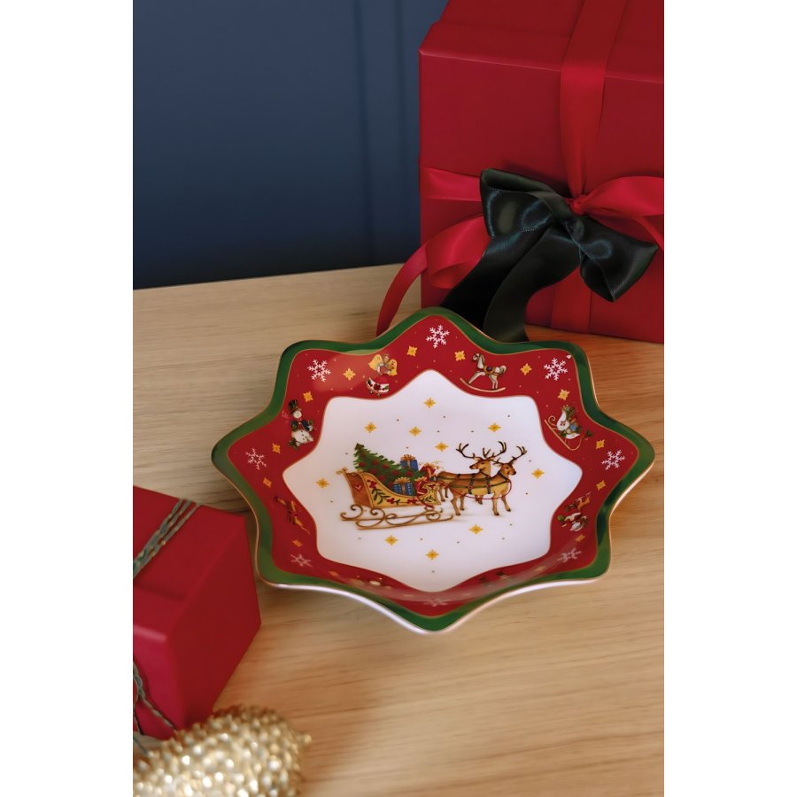 Hutschenreuther Happy Wintertime Sk�l �25,3 cm, Hvid