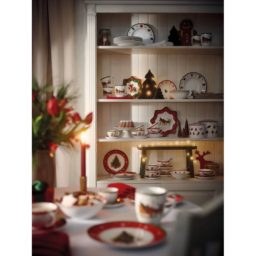 Hutschenreuther Happy Wintertime Sk�l �25,3 cm, Hvid