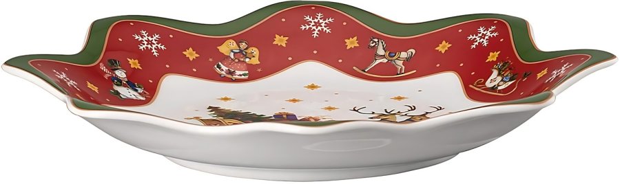 Hutschenreuther Happy Wintertime Sk�l �25,3 cm, Hvid