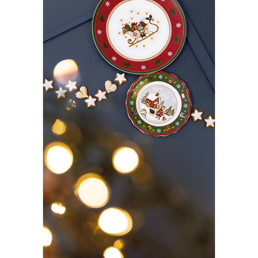 Hutschenreuther Happy Wintertime Serveringsfad �31,2 cm, R�d