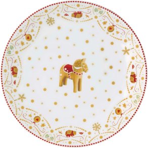 Hutschenreuther Christmas Love Fad p� Fod �27,7 cm, Hvid