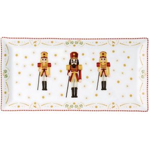 Hutschenreuther Christmas Love Serveringsfad 18,1x36,1 cm, Hvid
