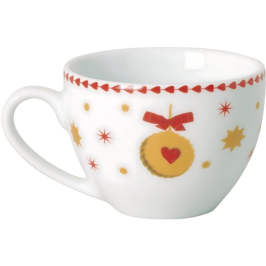 Hutschenreuther Christmas Love Espressokop 10 cl, Hvid