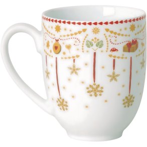 Hutschenreuther Christmas Love Kop 40 cl, Hvid