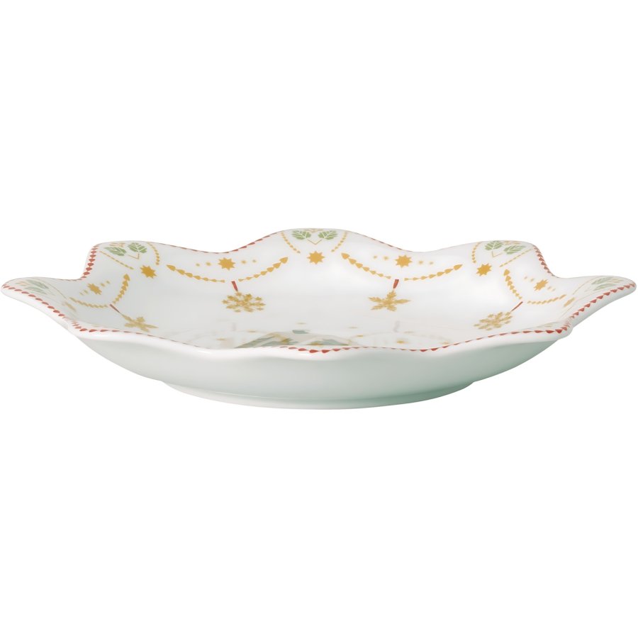 Hutschenreuther Christmas Love Serveringsfad �25,3 cm, Hvid