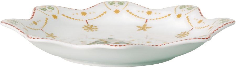 Hutschenreuther Christmas Love Serveringsfad �25,3 cm, Hvid