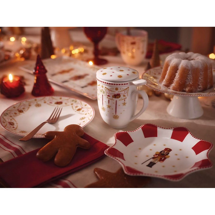 Hutschenreuther Christmas Love Tekop S�t 3 Dele 40 cl, Hvid