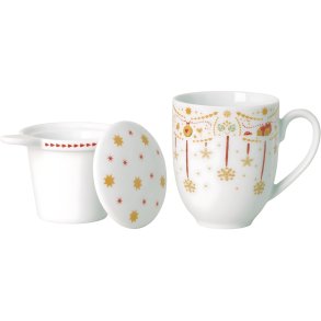 Hutschenreuther Christmas Love Tekop S�t 3 Dele 40 cl, Hvid
