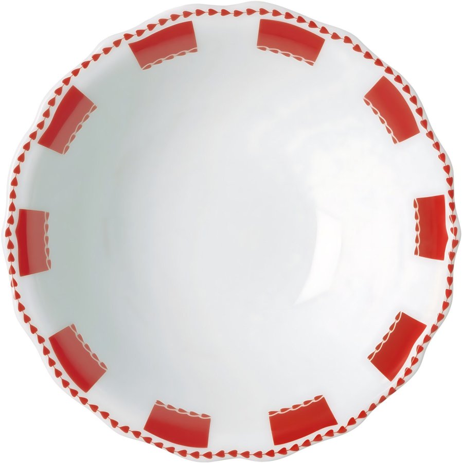 Hutschenreuther Christmas Love Sk�l �16,8 cm, R�d