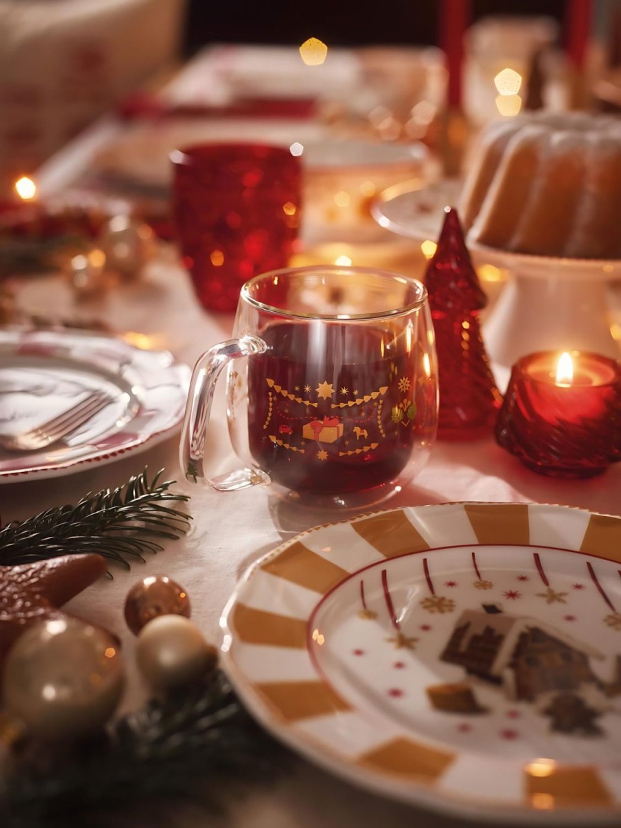 Hutschenreuther Christmas Love Dobbeltv�gget Krus 2 stk. 37 cl
