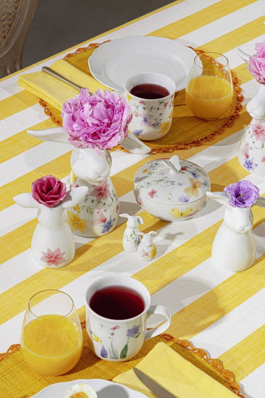 Hutschenreuther Spring Greetings Sk�l m. L�g �12,5 cm, Blomstereng