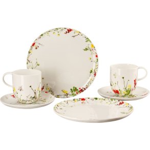 Rosenthal Brillance Tischservice-Set 6er Set, Fleurs Sauvages