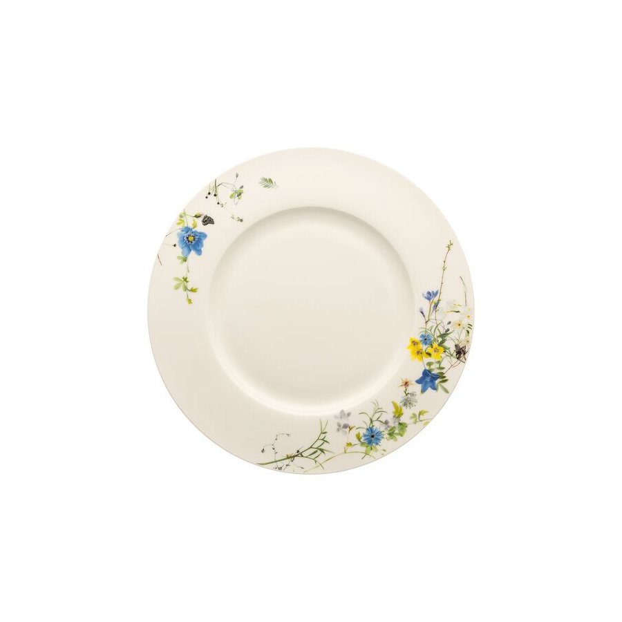 Rosenthal Brillance Teller 28 cm, Blumen der Alpen