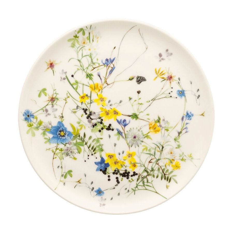 Rosenthal Brillance Teller 17,8 cm, Blumen der Alpen
