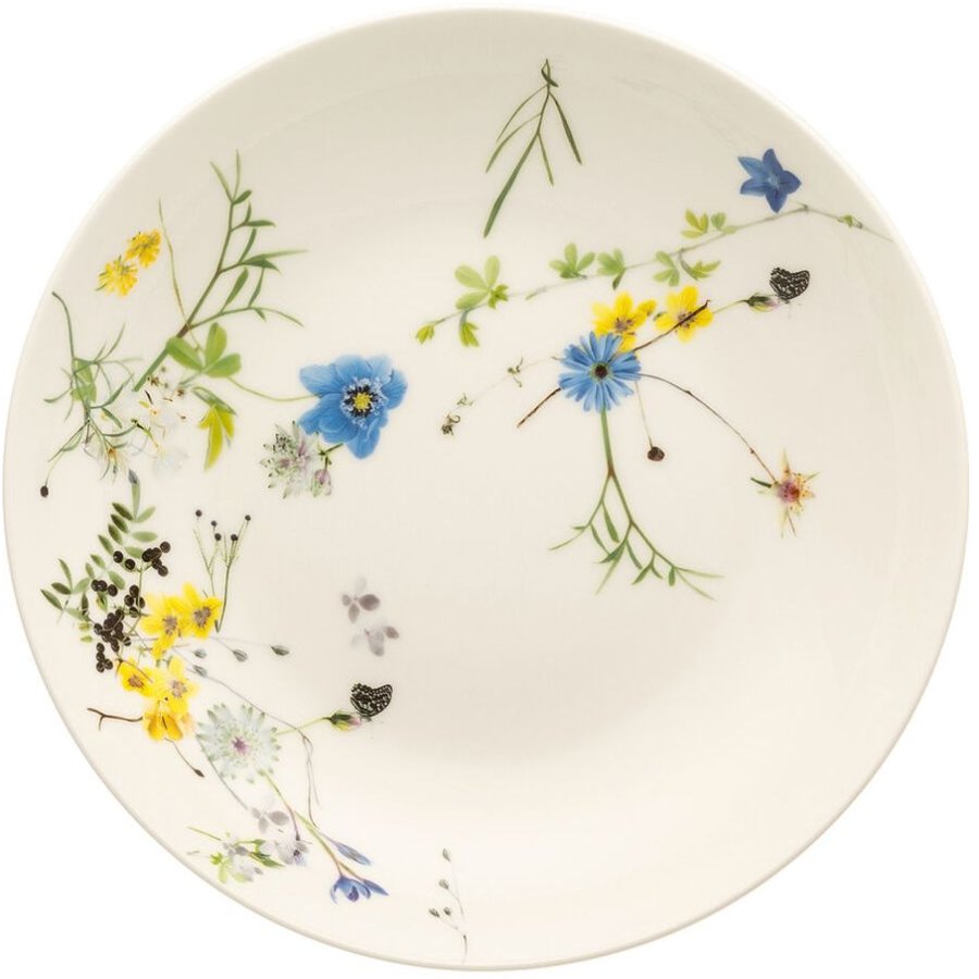 Rosenthal Brillance Suppenteller 21 cm, Blumen der Alpen