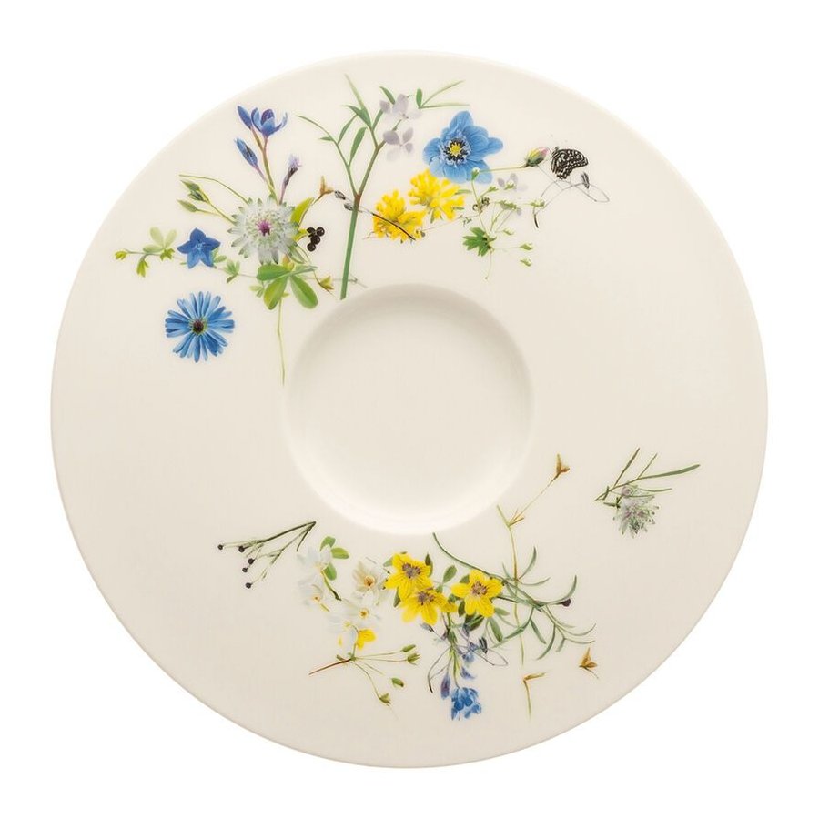 Rosenthal Brillance Untertasse fr Suppenschssel 18,7 cm, Blumen der Alpen
