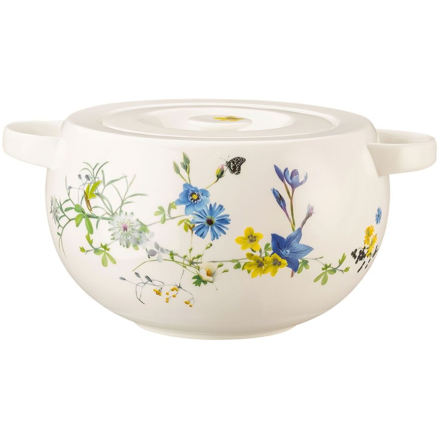 Rosenthal Brillance Salatschssel mit Deckel 29,2 cm, Blumen der Alpen