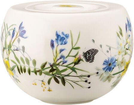Rosenthal Brillance Zuckerdose 10,5 cm, Blumen der Alpen