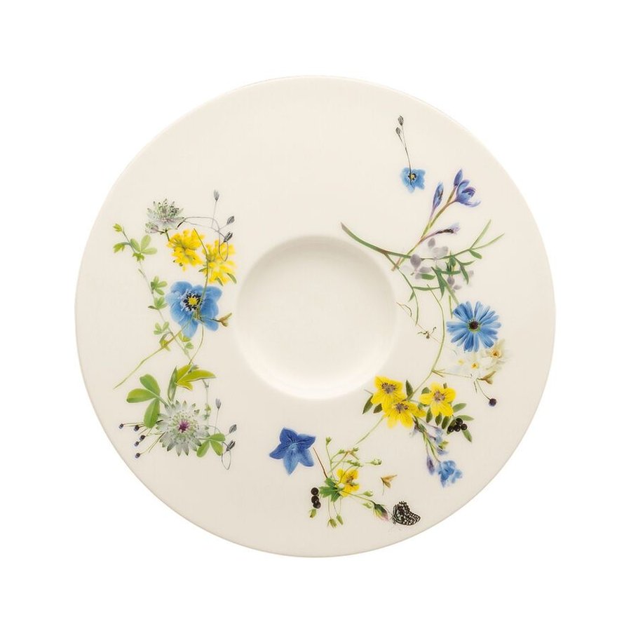Rosenthal Brillance Untertasse 16,2 cm, Blumen der Alpen