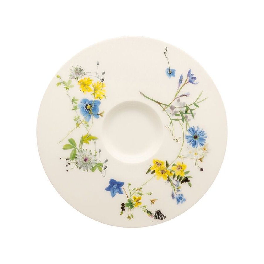 Rosenthal Brillance Untertasse 15,4 cm, Blumen der Alpen