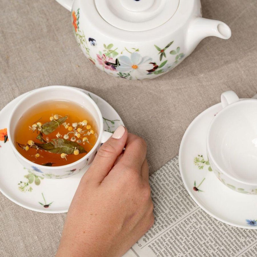 Rosenthal Brillance Teekannen-Set 5er Set 0,8 L, Grand Air