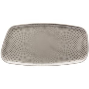 Rosenthal Junto Servierplatte 30x15 cm, Perlgrau