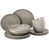 Rosenthal Junto Tischservice-Set 16er Set, Perlgrau