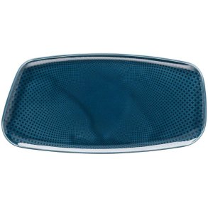 Rosenthal Junto Servierplatte 30x15 cm, Ozeanblau