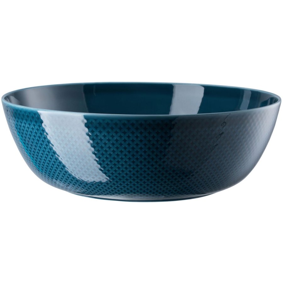Rosenthal Junto Schüssel 32,8 cm, Ozeanblau