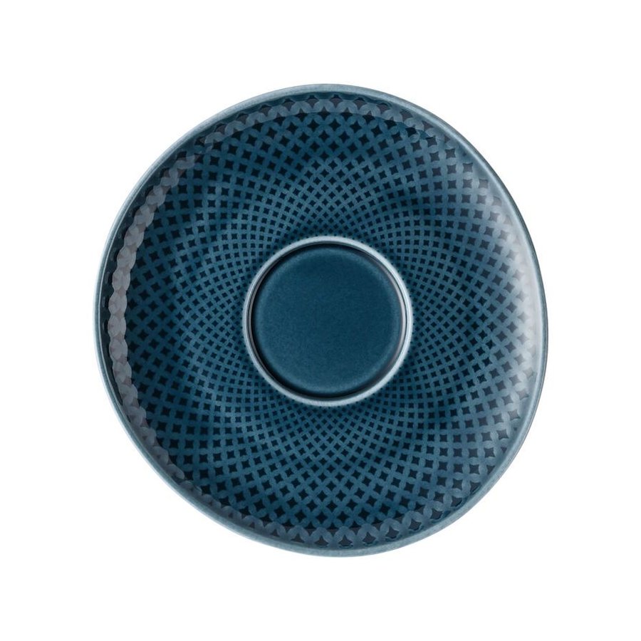 Rosenthal Junto Untertasse 15 cm, Ozeanblau