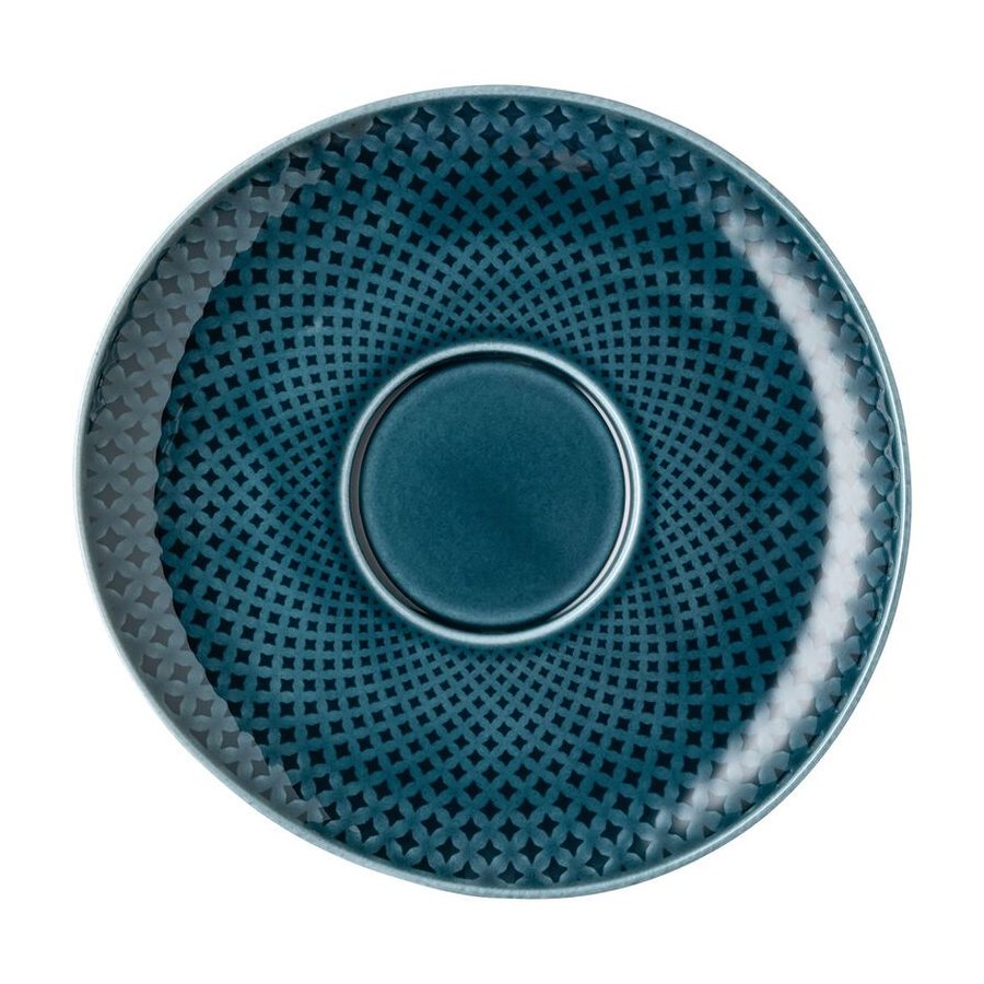 Rosenthal Junto Untertasse 17,9 cm, Ozeanblau