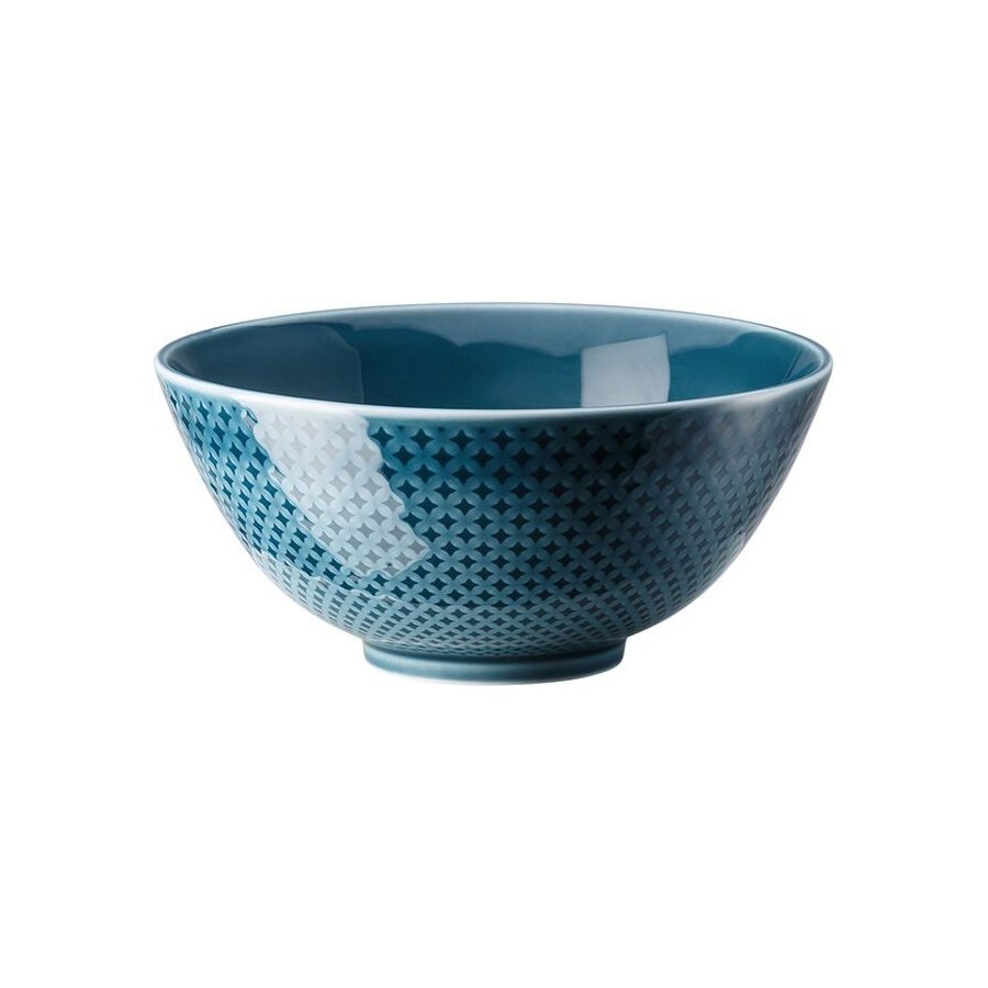 Rosenthal Junto Schüssel 14,3 cm, Ozeanblau