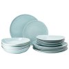 Rosenthal Junto Tischservice-Set 18er Set, Opalgrn