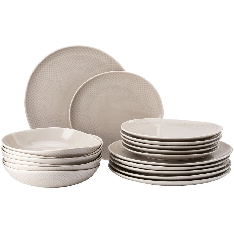 Rosenthal Junto Tischservice-Set 18er Set, Softshell