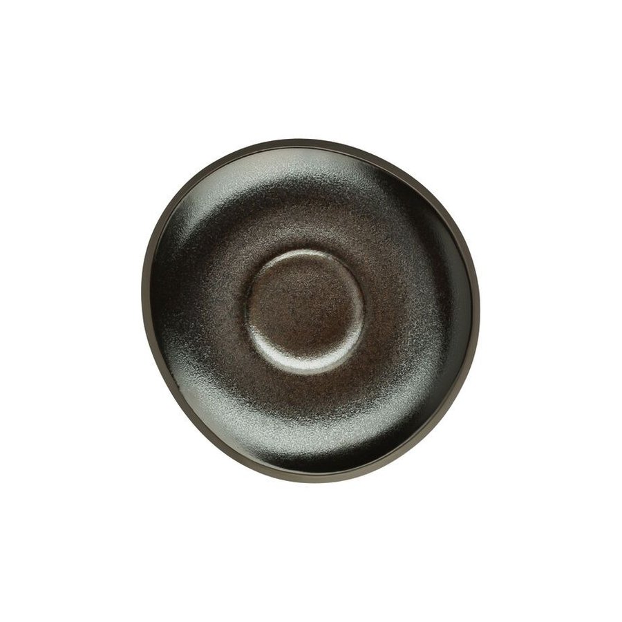 Rosenthal Junto Untertasse 11,8 cm, Schiefergrau