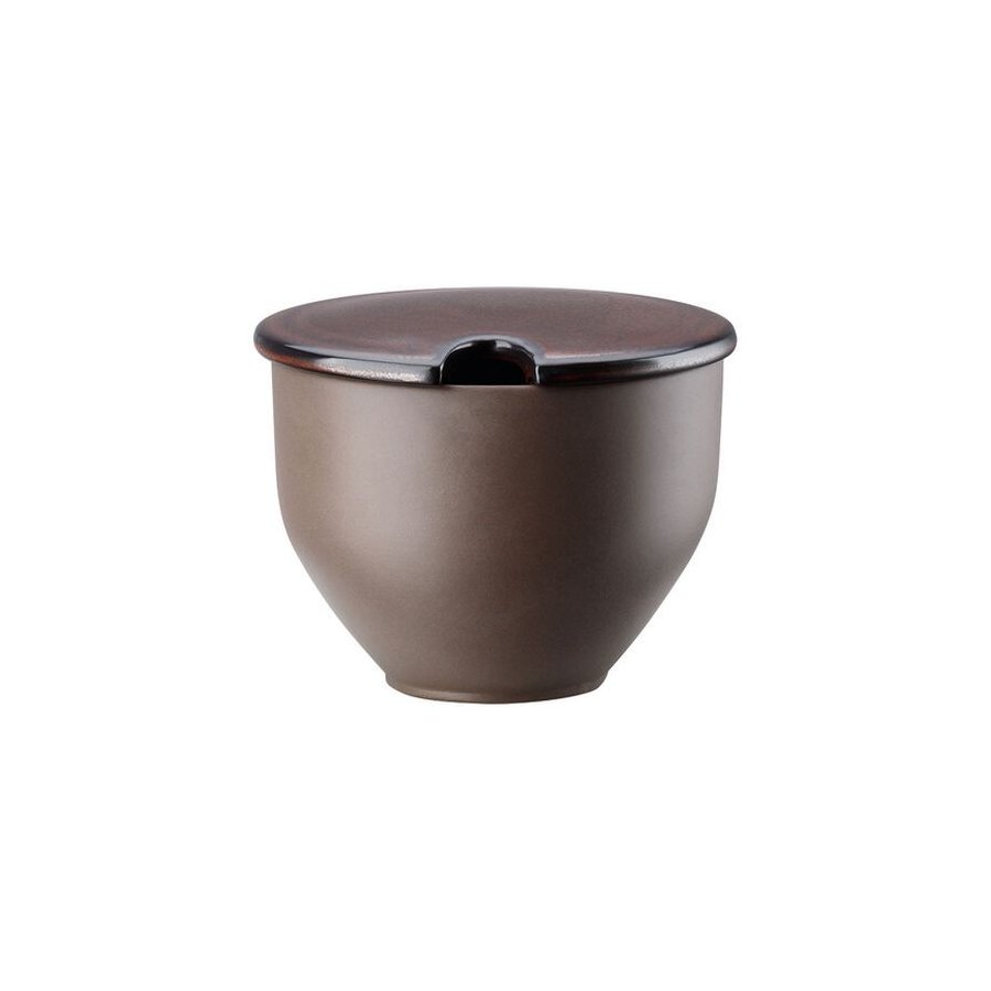 Rosenthal Junto Zuckerdose 10,4 cm, Bronze