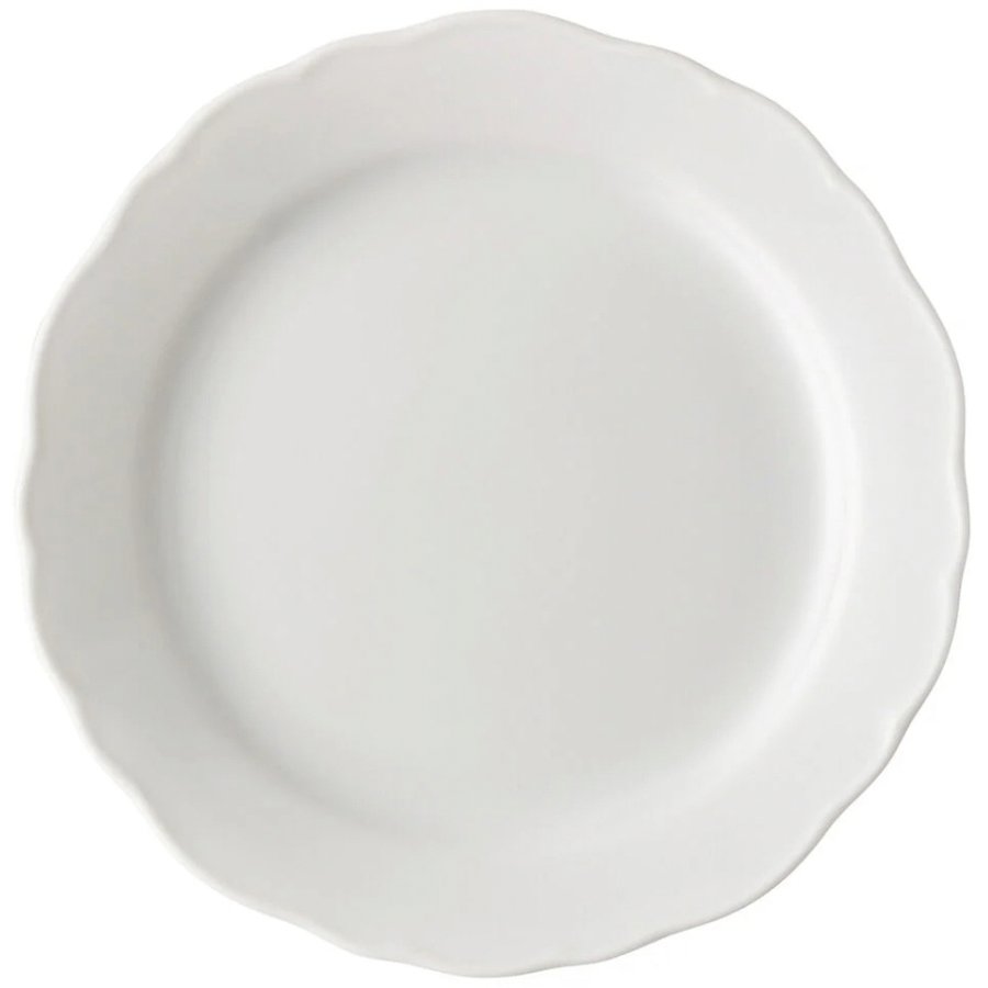 Hutschenreuther Maria Theresia Tallerken 21,7 cm, Hvid