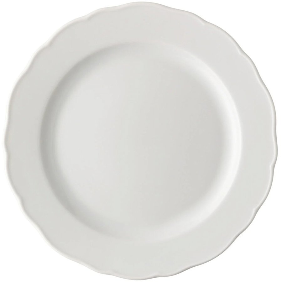 Hutschenreuther Maria Theresia Tallerken 27,2 cm, Hvid