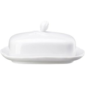 Hutschenreuther Maria Theresia Sm�rboks 15,3x18,6 cm, Hvid